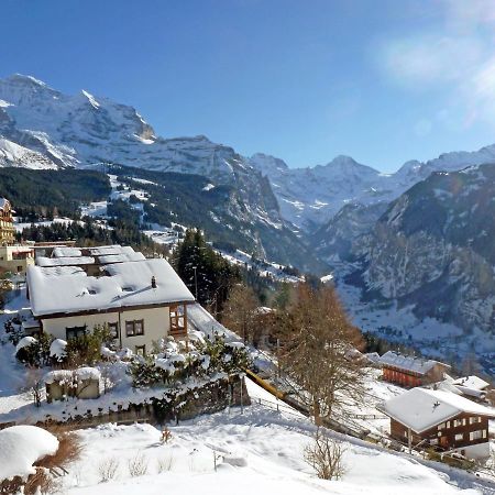 Apartment Im Gruebi-1 By Interhome Wengen Bagian luar foto