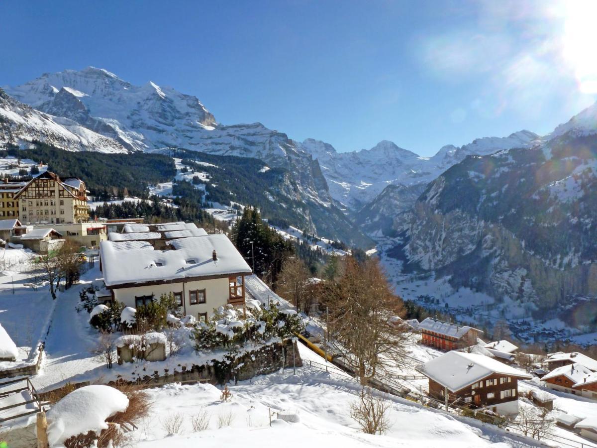 Apartment Im Gruebi-1 By Interhome Wengen Bagian luar foto