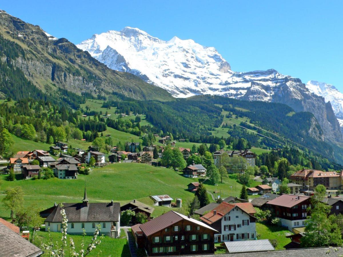Apartment Im Gruebi-1 By Interhome Wengen Bagian luar foto