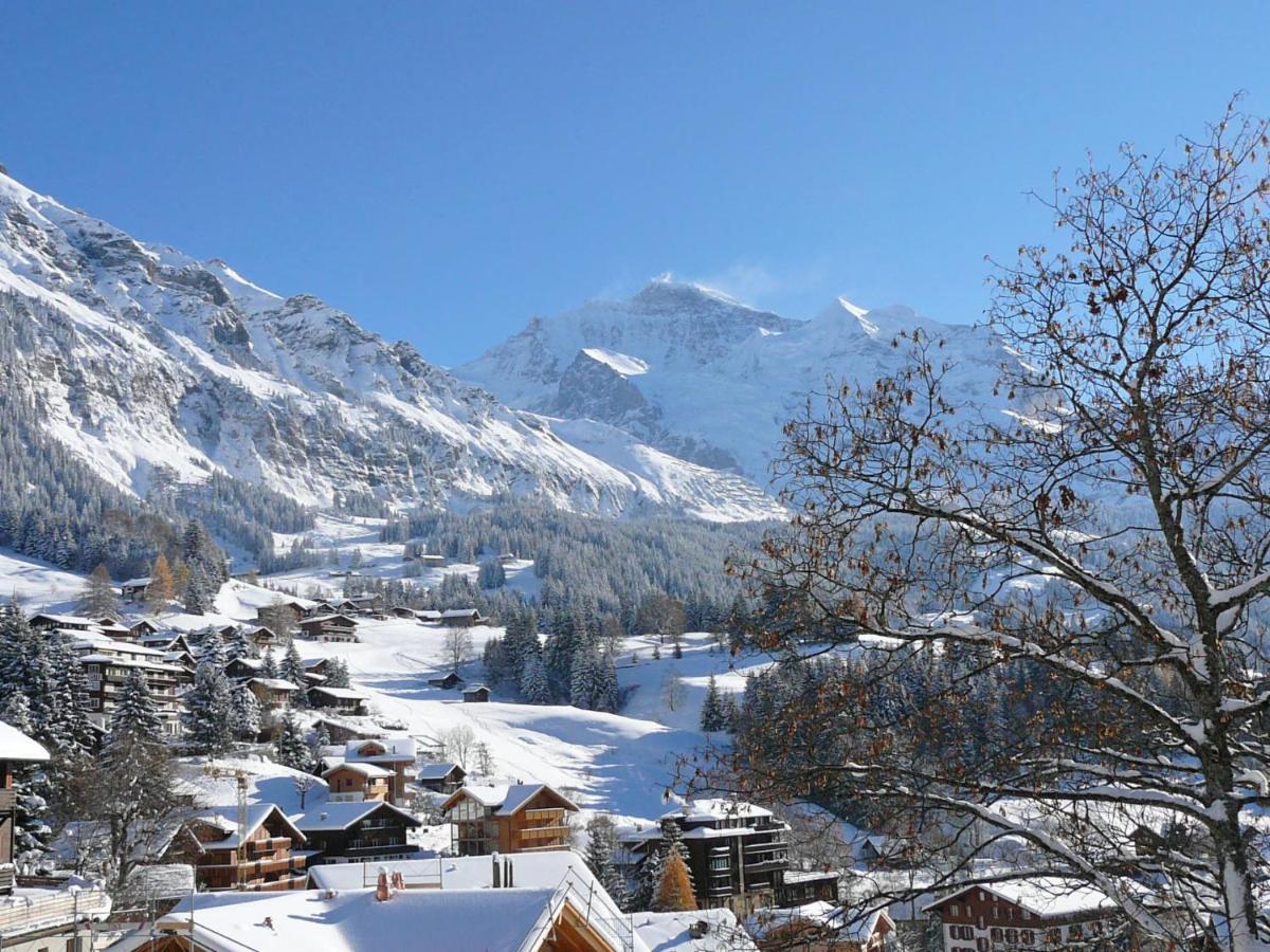 Apartment Im Gruebi-1 By Interhome Wengen Bagian luar foto